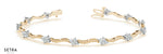Diamonds Tennis Bracelet 14kt Gold