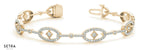 Diamond Bridal Bracelet 14kt Gold
