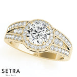 Vintage Engagement Rings 14kt Gold Diamond