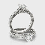 Diamond Engagement 14kt Gold Ring