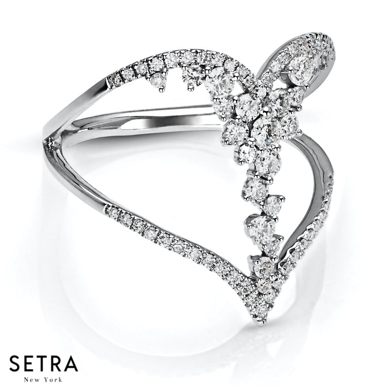 Right Hand Diamond Rings Fashion