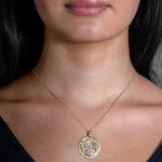 Galaxy Diamond Necklace 14k Gold