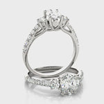 Diamond Engagement Ring 14kt Gold